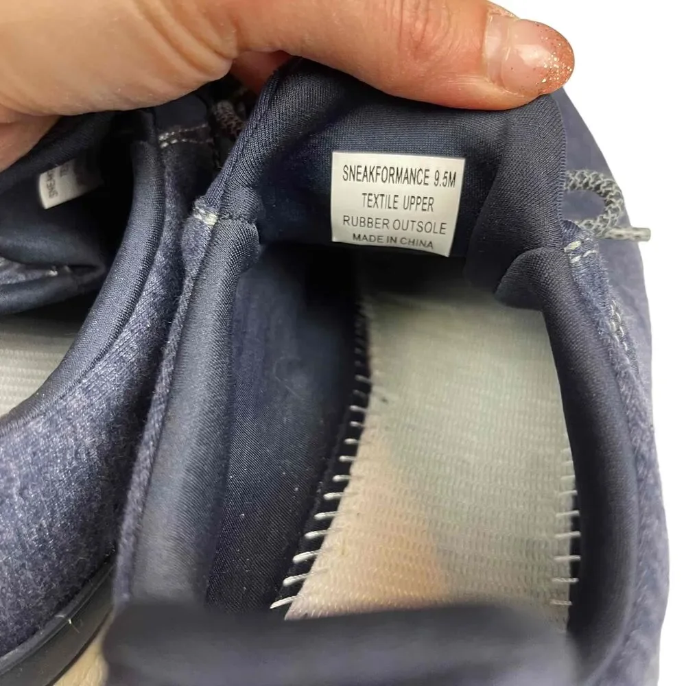 Johnnie-O Mens Navy Lightweight‎ Comfort Walking Sneakers Size 9.5